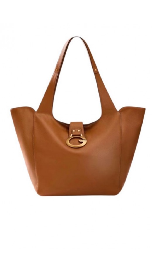 GUESS CAMDEN LARGE TOTE HWBB9308240 ΤΣΑΝΤΑ ΓΥΝΑΙΚΕΙΑ COGNAC