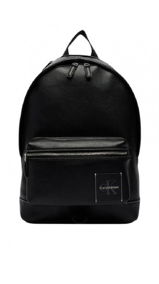 CALVIN KLEIN BOLD PEBBLE ROUND BACKPACK ΤΣΑΝΤΑ ΑΝΔΡΙΚΗ BLACK
