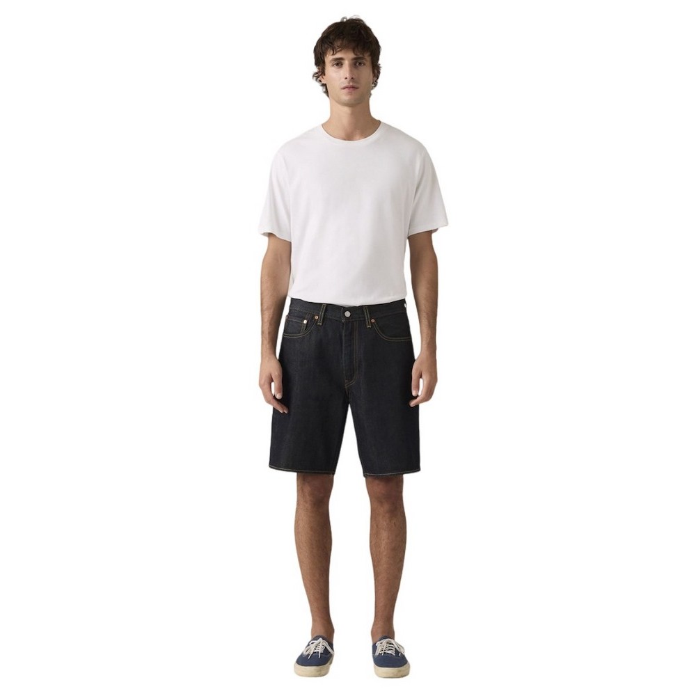 LEVIS 468 LOOSE SHORTS FLAT FINISH ΤΖΙΝ ΒΕΡΜΟΥΔΑ ΑΝΔΡΙΚΗ DARK INDIGO