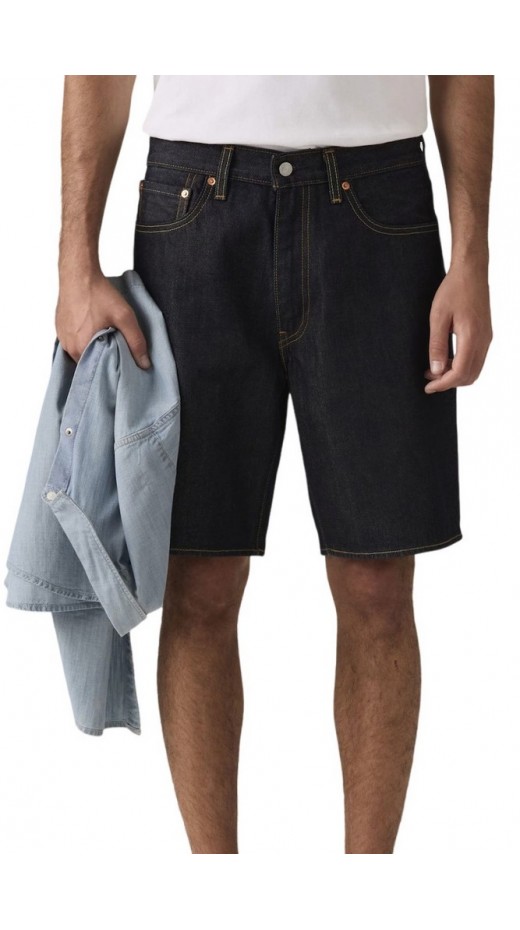 LEVIS 468 LOOSE SHORTS FLAT FINISH ΤΖΙΝ ΒΕΡΜΟΥΔΑ ΑΝΔΡΙΚΗ DARK INDIGO