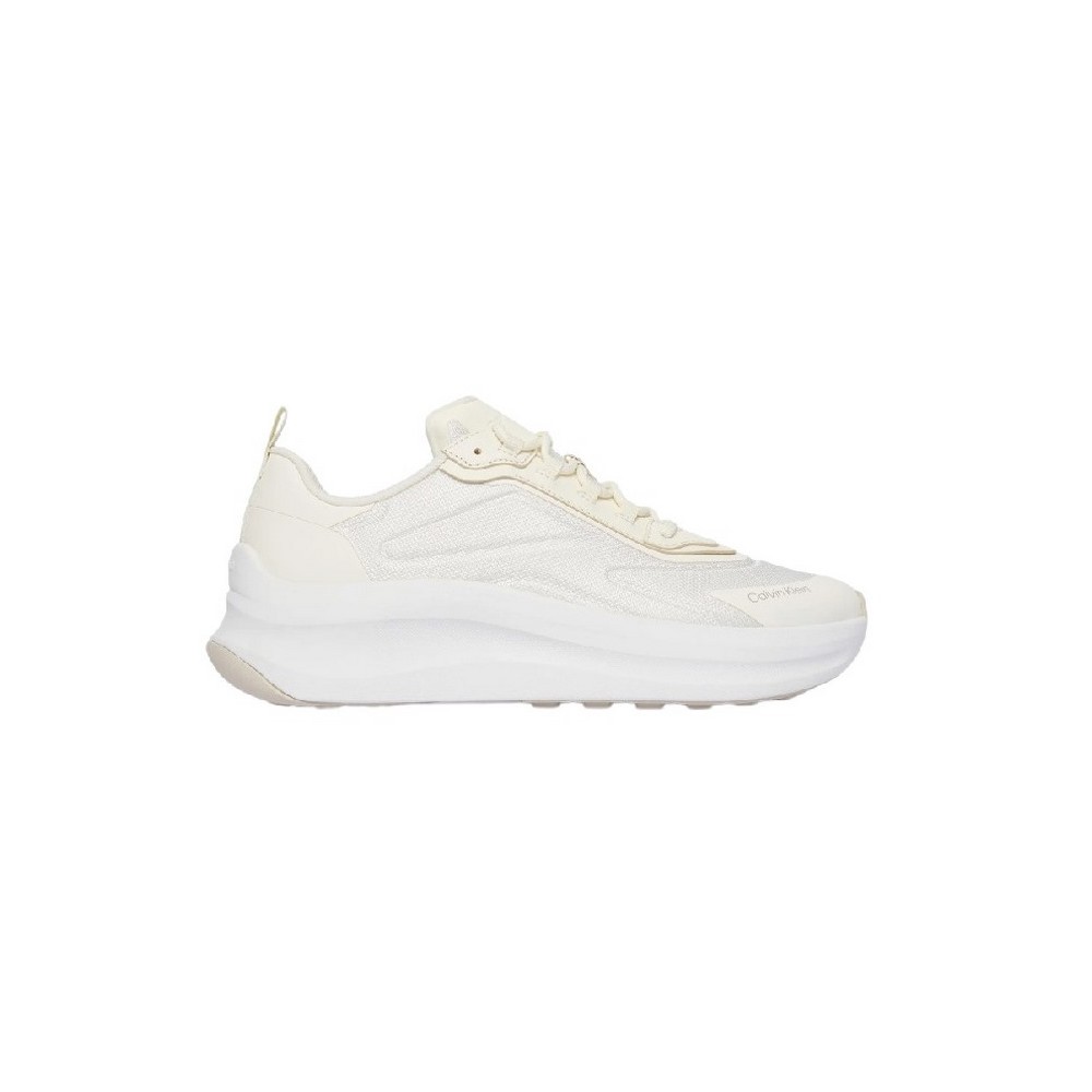 CALVIN KLEIN CHUNKY RUNNER LACEUP HF BLST NY ΠΑΠΟΥΤΣΙ ΓΥΝΑΙΚΕΙΟ BRIGHT WHITE