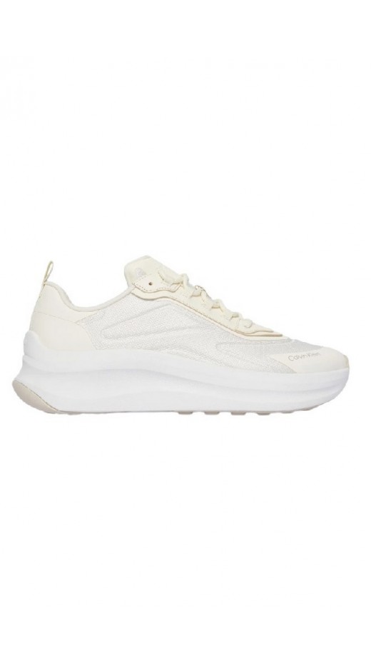 CALVIN KLEIN CHUNKY RUNNER LACEUP HF BLST NY ΠΑΠΟΥΤΣΙ ΓΥΝΑΙΚΕΙΟ BRIGHT WHITE