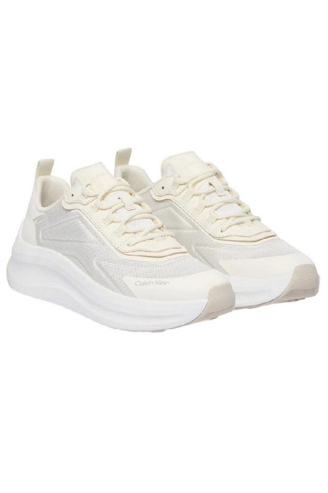 CALVIN KLEIN CHUNKY RUNNER LACEUP HF BLST NY ΠΑΠΟΥΤΣΙ ΓΥΝΑΙΚΕΙΟ BRIGHT WHITE