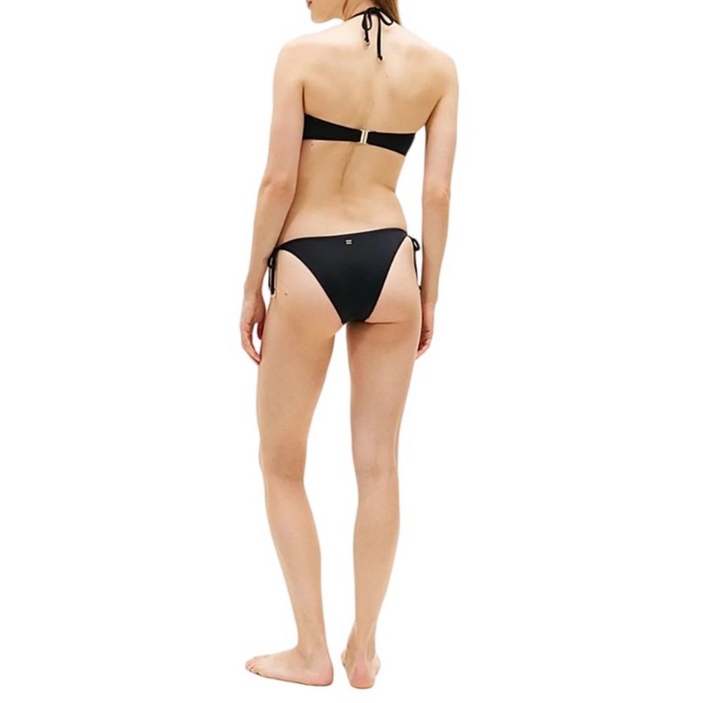TOMMY HILFIGER V STRING SIDE TIE ΜΑΓΙΟ ΓΥΝΑΙΚΕΙΟ BLACK