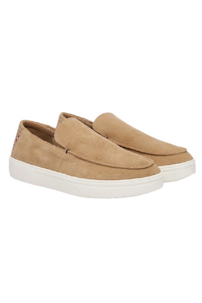 TOMMY HILFIGER MODERN LIGHT SUEDE LOAFER ΠΑΠΟΥΤΣΙ ΑΝΔΡΙΚΟ SAND
