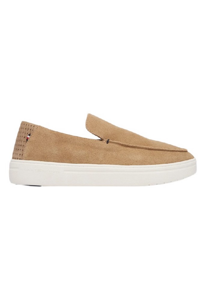TOMMY HILFIGER MODERN LIGHT SUEDE LOAFER ΠΑΠΟΥΤΣΙ ΑΝΔΡΙΚΟ SAND