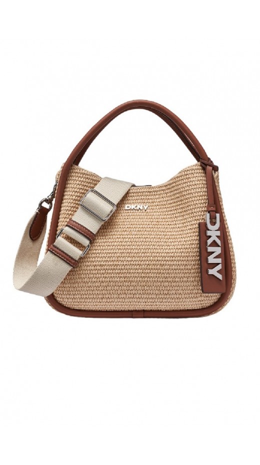 DKNY CAPRI HOBOS HANDBAG R61CDK69 ΤΣΑΝΤΑ ΓΥΝΑΙΚΕΙΑ COGNAC