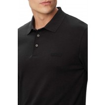 CALVIN KLEIN SLIM SUPIMA LOGO PATCH POLO T-SHIRT ΜΠΛΟΥΖΑ ΑΝΔΡΙΚΗ BLACK