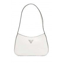 GUESS ARNELA TOP ZIP SHOULDER BAG ΤΣΑΝΤΑ ΓΥΝΑΙΚΕΙΑ WHITE
