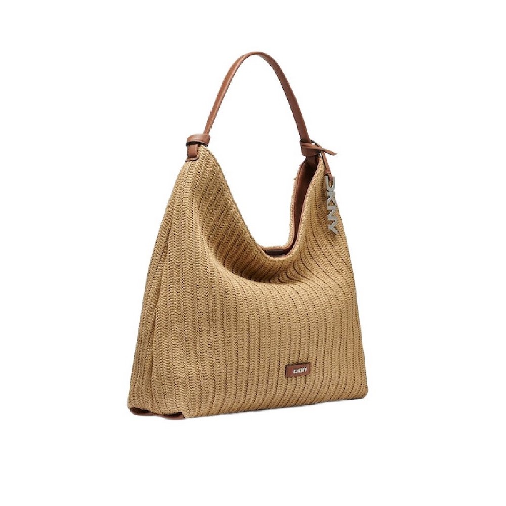 DKNY PAULA HOBOS HANDBAG R61COO07 ΤΣΑΝΤΑ ΓΥΝΑΙΚΕΙΑ COGNAC