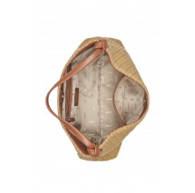 DKNY PAULA HOBOS HANDBAG R61COO07 ΤΣΑΝΤΑ ΓΥΝΑΙΚΕΙΑ COGNAC