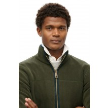 SUPERDRY D3 OVIN ESTATE FULL ZIP FLEECE ΖΑΚΕΤΑ ΑΝΔΡΙΚΗ OLIVE