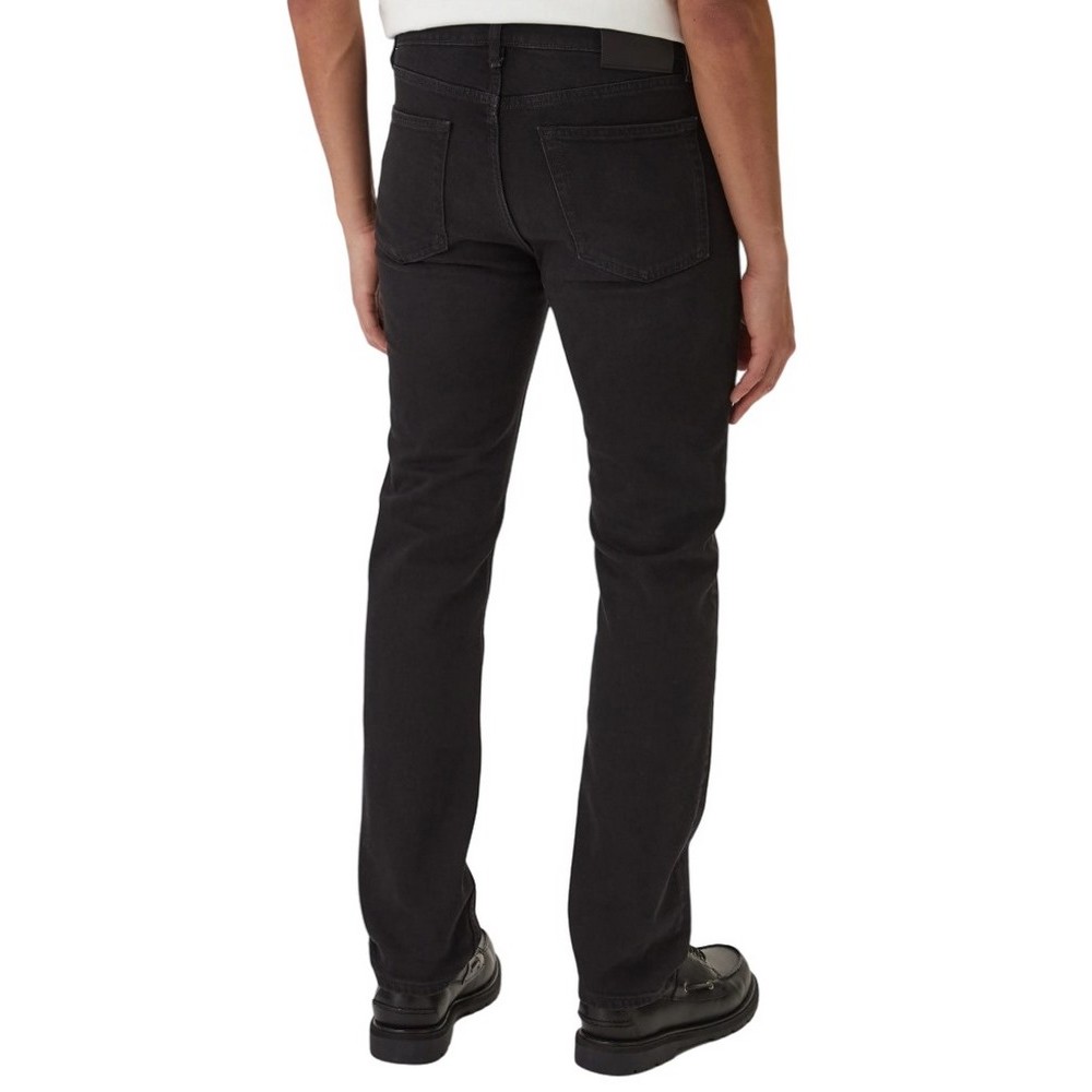 CALVIN KLEIN JEANS SLIM STRAIGHT WALL STREET BLACK ΤΖΙΝ ΠΑΝΤΕΛΟΝΙ ΑΝΔΡΙΚΟ BLACK DENIM