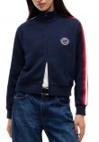 TOMMY JEANS TAPE TRACK JACKET ΖΑΚΕΤΑ ΦΟΥΤΕΡ ΓΥΝΑΙΚΕΙΑ NAVY