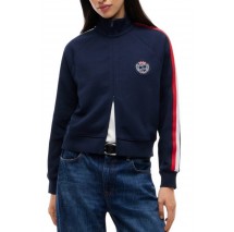 TOMMY JEANS TAPE TRACK JACKET ΖΑΚΕΤΑ ΦΟΥΤΕΡ ΓΥΝΑΙΚΕΙΑ NAVY