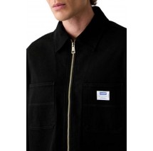 HUGO BOSS EKYZONE CASUAL SHIRT ΜΠΟΥΦΑΝ ΑΝΔΡΙΚΟ BLACK