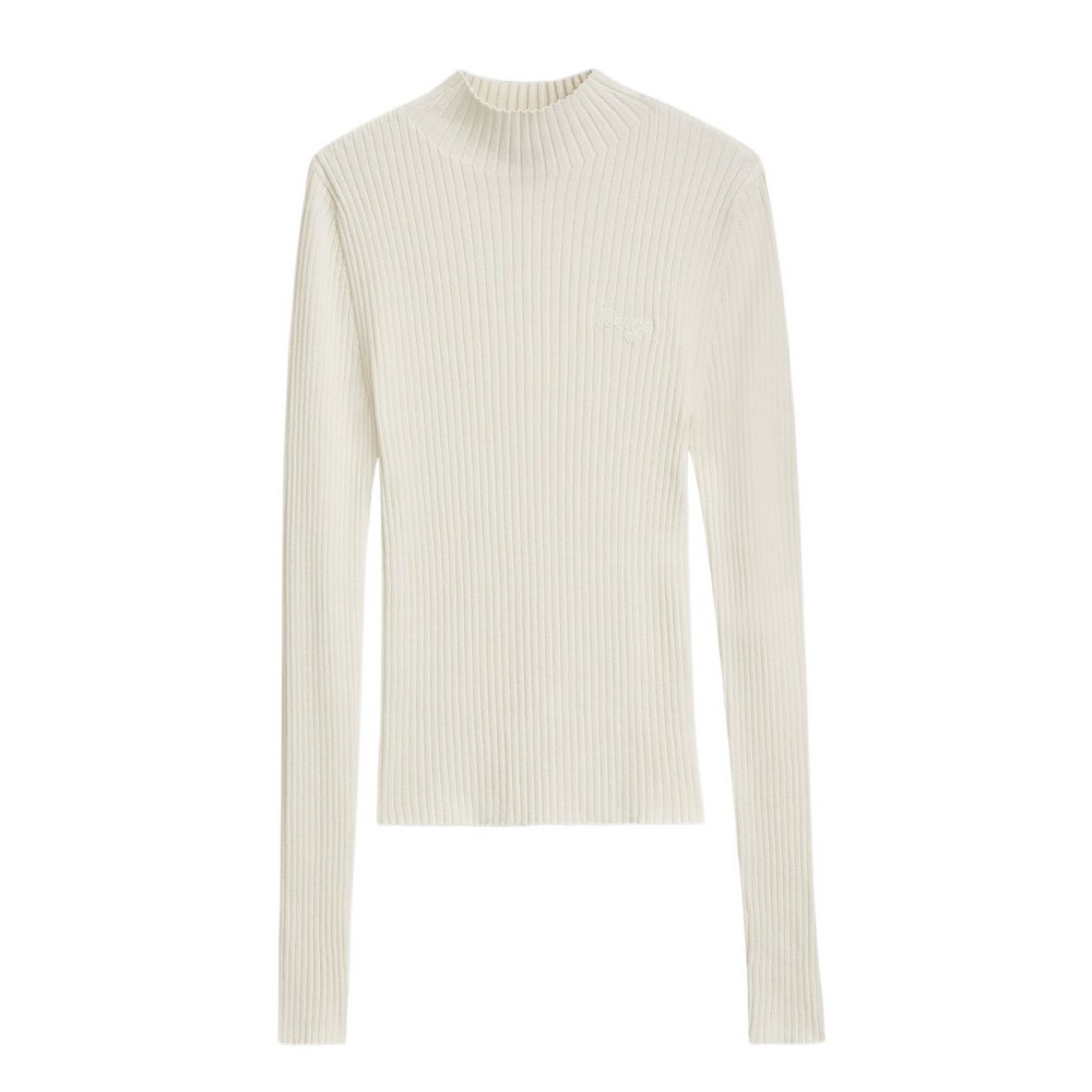 HUGO BOSS SWEATER SARMIA B ΜΠΛΟΥΖΑ ΠΛΕΚΤΗ ΓΥΝΑΙΚΕΙΑ OFF WHITE