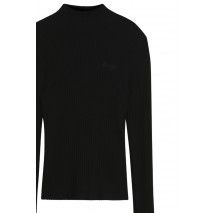 HUGO BOSS SWEATER SARMIA B ΜΠΛΟΥΖΑ ΠΛΕΚΤΗ ΓΥΝΑΙΚΕΙΑ BLACK
