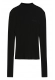 HUGO BOSS SWEATER SARMIA B ΜΠΛΟΥΖΑ ΠΛΕΚΤΗ ΓΥΝΑΙΚΕΙΑ BLACK