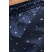 CALVIN KLEIN MEDIUM DRAWSTRING COVERED WAISTB ΜΑΓΙΟ ΑΝΔΡΙΚΟ DARK NAVY