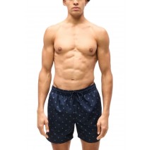 CALVIN KLEIN MEDIUM DRAWSTRING COVERED WAISTB ΜΑΓΙΟ ΑΝΔΡΙΚΟ DARK NAVY