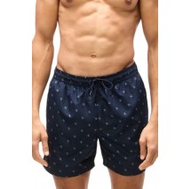 CALVIN KLEIN MEDIUM DRAWSTRING COVERED WAISTB ΜΑΓΙΟ ΑΝΔΡΙΚΟ DARK NAVY