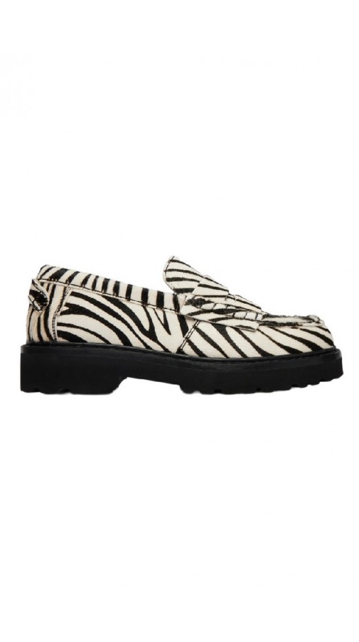 TOMMY JEANS ARCHIVE 01 LOW ZEBRA LOAFER ΠΑΠΟΥΤΣΙ ΓΥΝΑΙΚΕΙΟ ZEBRA PRINT