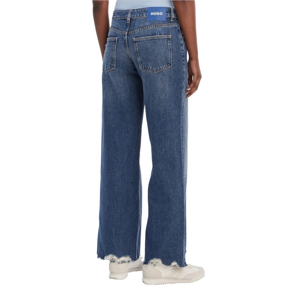 HUGO BOSS JEANS GAMALA 2B ΤΖΙΝ ΠΑΝΤΕΛΟΝΙ ΓΥΝΑΙΚΕΙΟ BLUΕ DENIM