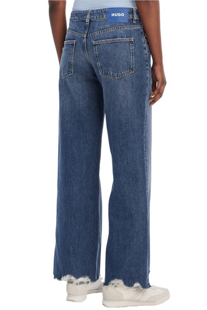 HUGO BOSS JEANS GAMALA 2B ΤΖΙΝ ΠΑΝΤΕΛΟΝΙ ΓΥΝΑΙΚΕΙΟ BLUΕ DENIM