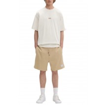 HUGO BOSS NALONO JERSEY T-SHIRT ΜΠΛΟΥΖΑ ΑΝΔΡΙΚΗ OFF WHITE