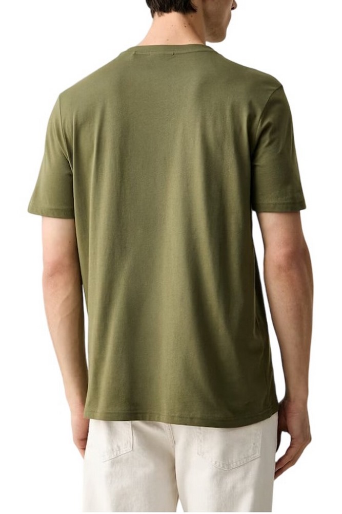 HUGO BOSS NESPTEE JERSEY T-SHIRT ΜΠΛΟΥΖΑ ΑΝΔΡΙΚΗ MILITARY GREEN