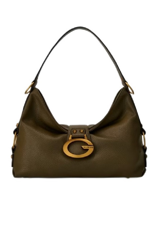 GUESS CAMDEN SHOULDER BAG ΤΣΑΝΤΑ ΓΥΝΑΙΚΕΙΑ OLIVE