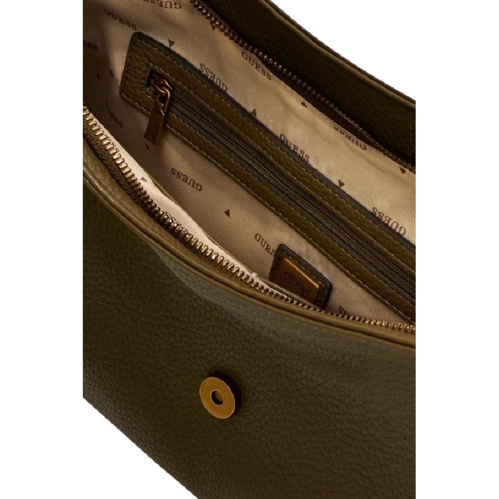 GUESS CAMDEN SHOULDER BAG ΤΣΑΝΤΑ ΓΥΝΑΙΚΕΙΑ OLIVE