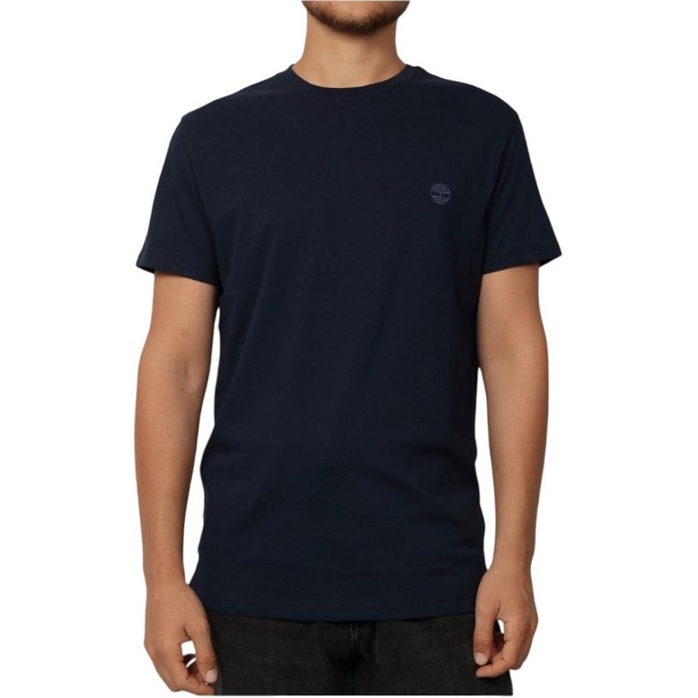 TIMBERLAND SLIM T-SHIRT ΜΠΛΟΥΖΑ ΑΝΔΡΙΚΗ DARK BLUE