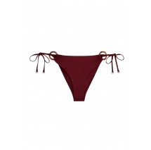 TOMMY HILFIGER V STRING SIDE TIE ΜΑΓΙΟ ΓΥΝΑΙΚΕΙΟ BORDEAUX