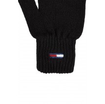 TOMMY HILFIGER TJW FLAG GLOVES ΓΑΝΤΙΑ ΓΥΝΑΙΚΕΙΑ BLACK