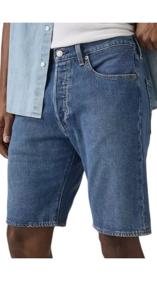 LEVIS 501® ORIGINAL SHORTS ΒΕΡΜΟΥΔΑ ΑΝΔΡΙΚΗ BLUΕ DENIM