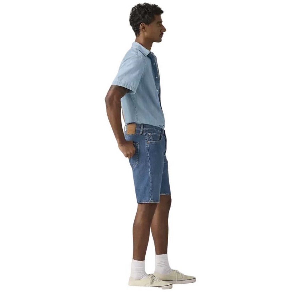 LEVIS 501® ORIGINAL SHORTS ΒΕΡΜΟΥΔΑ ΑΝΔΡΙΚΗ BLUΕ DENIM