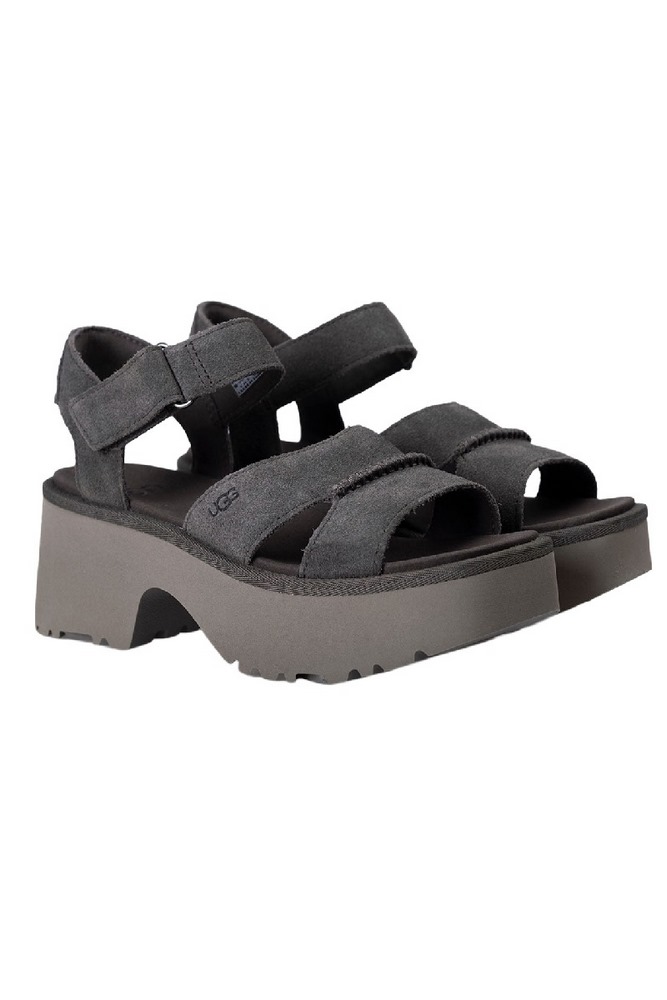 UGG NEW HEIGHTS ANKLE STRAP 1167475 ΠΕΔΙΛΟ ΓΥΝΑΙΚΕΙΟ ANTHRACHITE