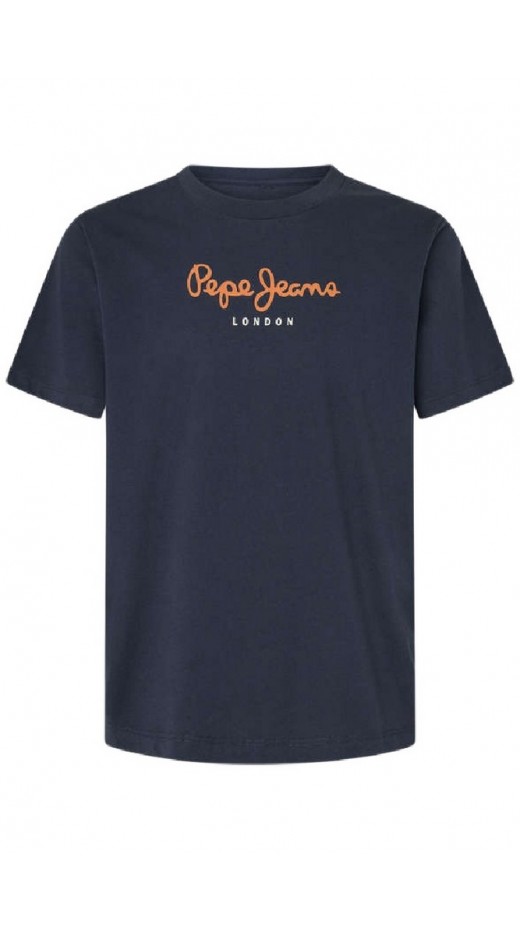 PEPE JEANS LONDON DROP 1 EGGOT-SHIRT ΜΠΛΟΥΖΑ ΑΝΔΡΙΚΗ DULWICH BLUE