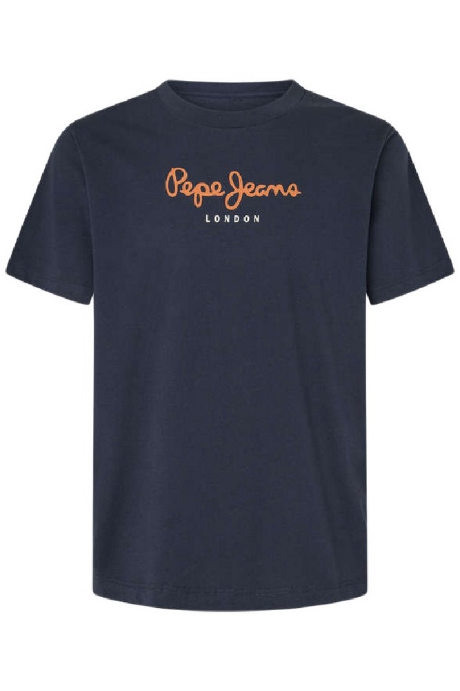 PEPE JEANS LONDON DROP 1 EGGOT-SHIRT ΜΠΛΟΥΖΑ ΑΝΔΡΙΚΗ DULWICH BLUE