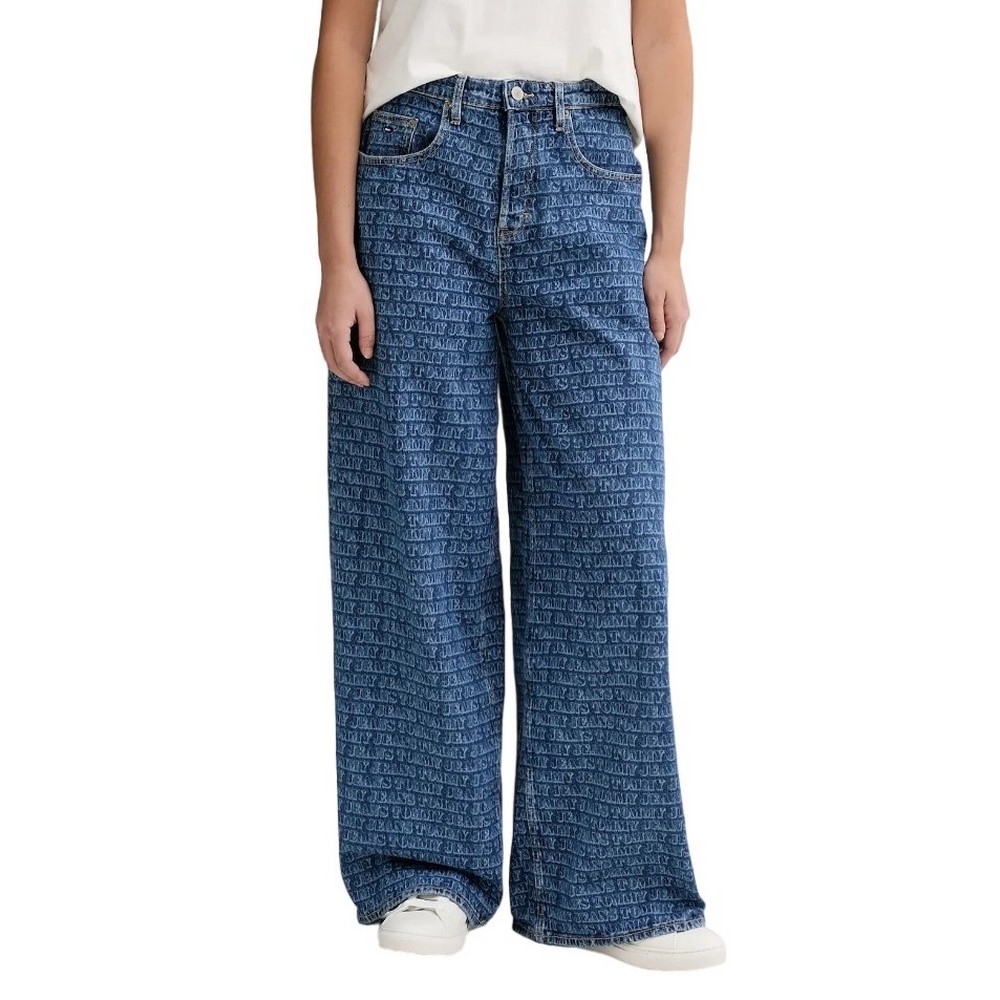 TOMMY JEANS CHARLIE MR LOOSE CBF AOL EI6137 ΤΖΙΝ ΠΑΝΤΕΛΟΝΙ ΓΥΝΑΙΚΕΙΟ BLUΕ DENIM