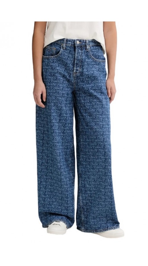 TOMMY JEANS CHARLIE MR LOOSE CBF AOL EI6137 ΤΖΙΝ ΠΑΝΤΕΛΟΝΙ ΓΥΝΑΙΚΕΙΟ BLUΕ DENIM