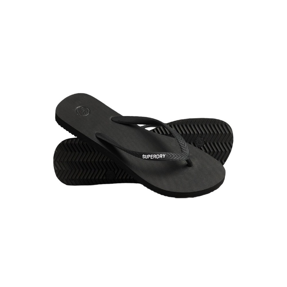 ΠΑΝΤΟΦΛΕΣ OVIN VINTAGE CLASSIC FLIP FLOP ΓΥΝΑΙΚΕΙΑ SUPERDRY BLACK