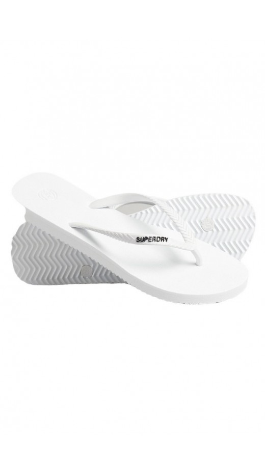 ΠΑΝΤΟΦΛΕΣ OVIN VINTAGE CLASSIC FLIP FLOP ΓΥΝΑΙΚΕΙΑ SUPERDRY WHITE