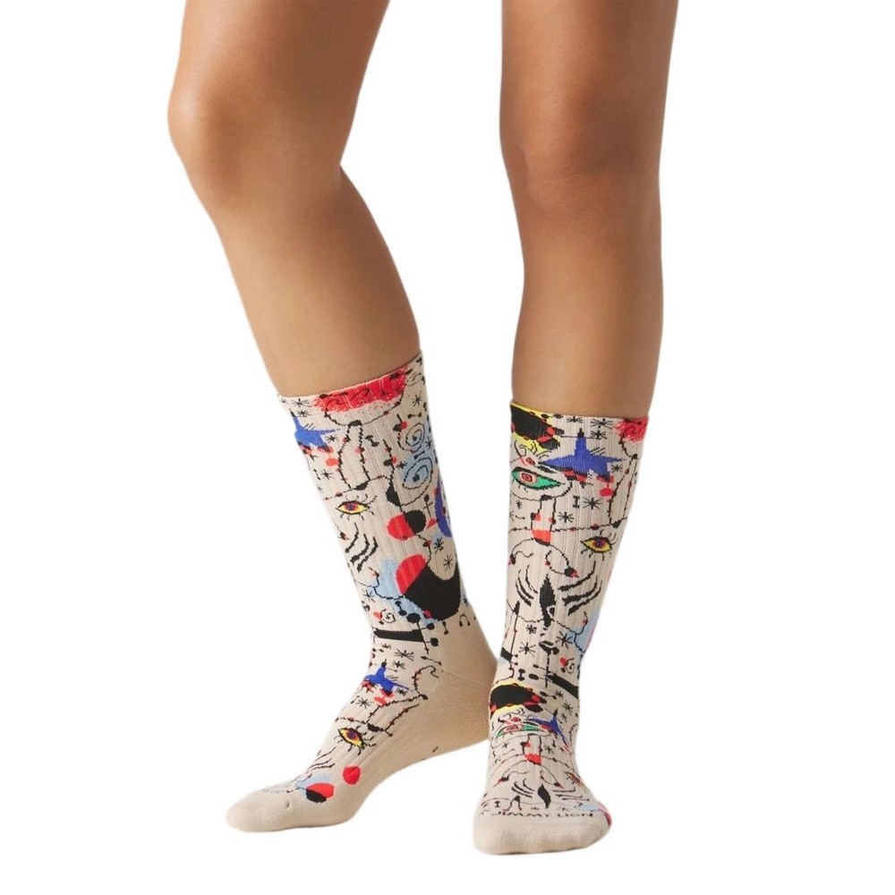 JIMMY LION ATHLETIC MICRO CIPHERS & CONSTELLATION ΚΑΛΤΣΕΣ UNISEX BEIGE