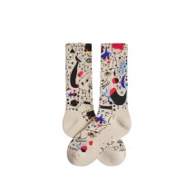 JIMMY LION ATHLETIC MICRO CIPHERS & CONSTELLATION ΚΑΛΤΣΕΣ UNISEX BEIGE