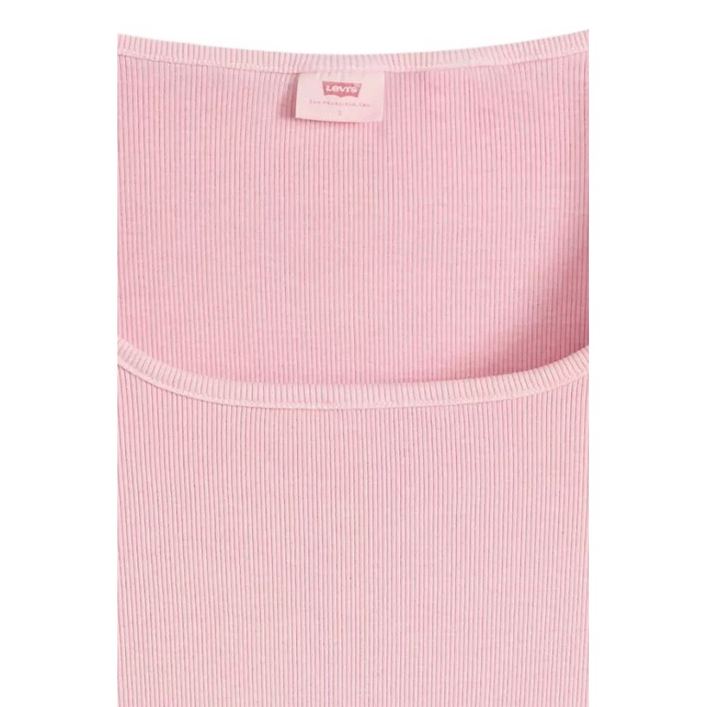 LEVIS® ESSENTIAL SQRD NECK T-SHIRT ΜΠΛΟΥΖΑ ΓΥΝΑΙΚΕΙΑ PINK
