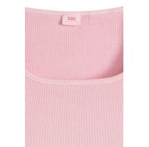 LEVIS® ESSENTIAL SQRD NECK T-SHIRT ΜΠΛΟΥΖΑ ΓΥΝΑΙΚΕΙΑ PINK