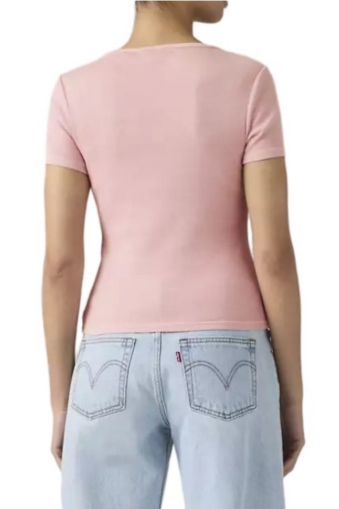LEVIS® ESSENTIAL SQRD NECK T-SHIRT ΜΠΛΟΥΖΑ ΓΥΝΑΙΚΕΙΑ PINK